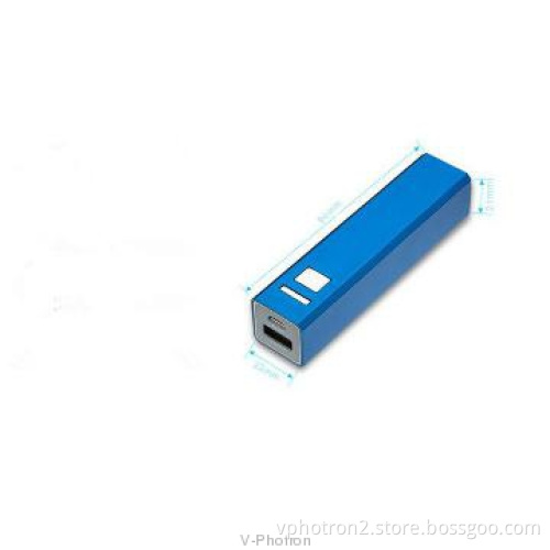 best sell full capacity power bank 2600mah with flash light